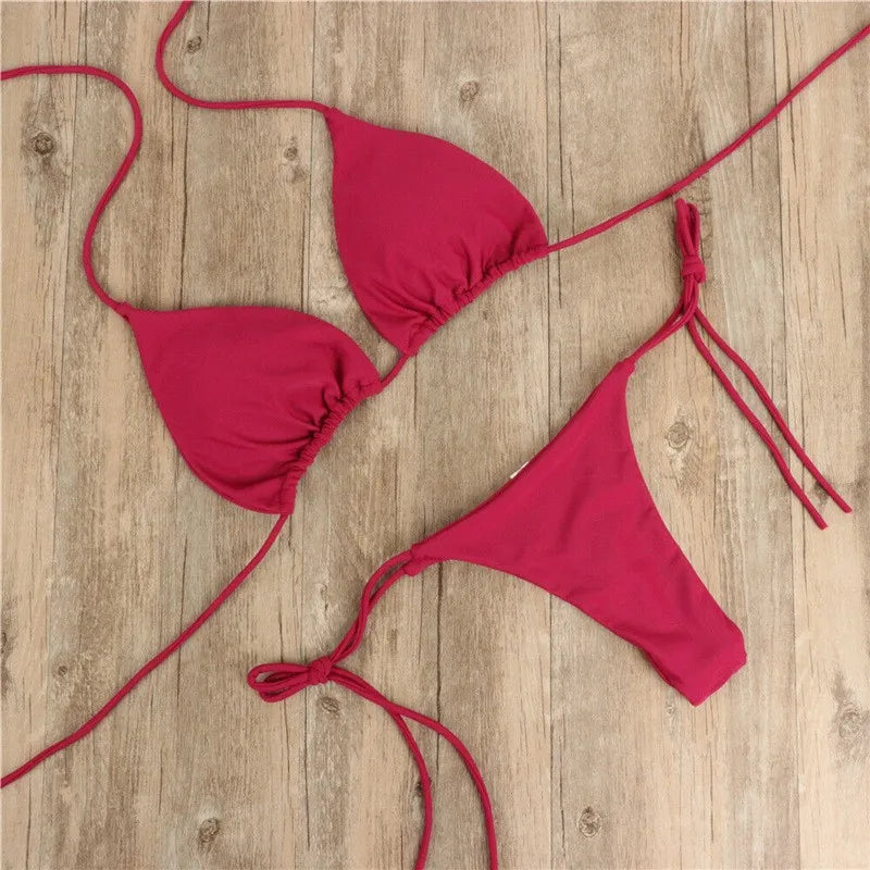 Serevia™ - Two Piece Tie String Bikini