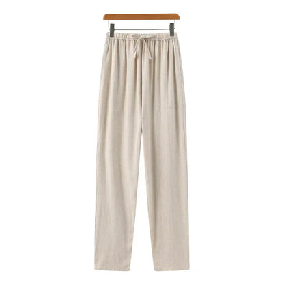 Slim Linen Trousers | Everyday Comfort and Style 0