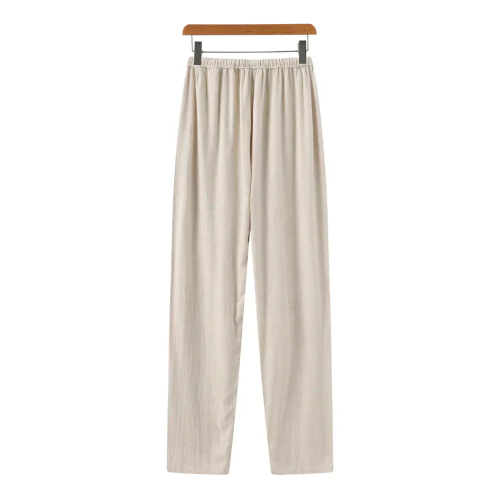 Slim Linen Trousers | Everyday Comfort and Style 1