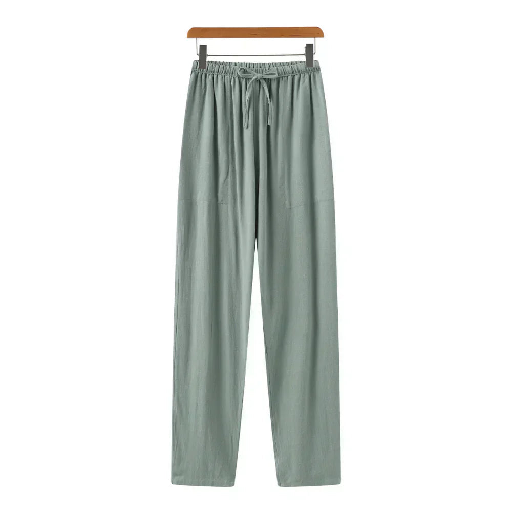 Slim Linen Trousers | Everyday Comfort and Style 8