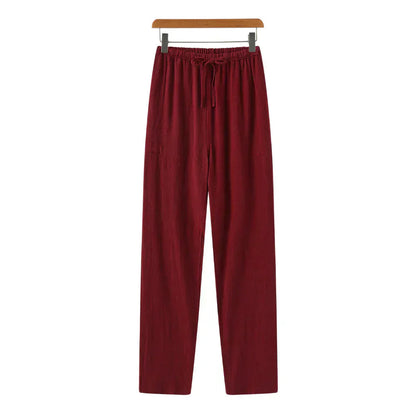Slim Linen Trousers | Everyday Comfort and Style 9