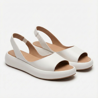 Sofia | Women's Wedge Sandals with Open Toe and Back Strap | Comfortable