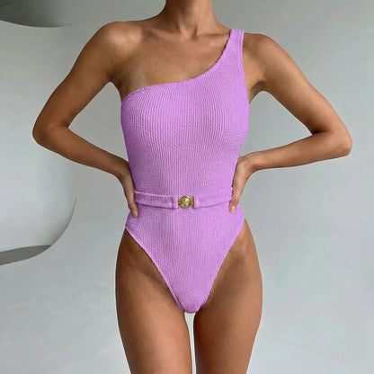 Solarae™ - One Shoulder Monokini