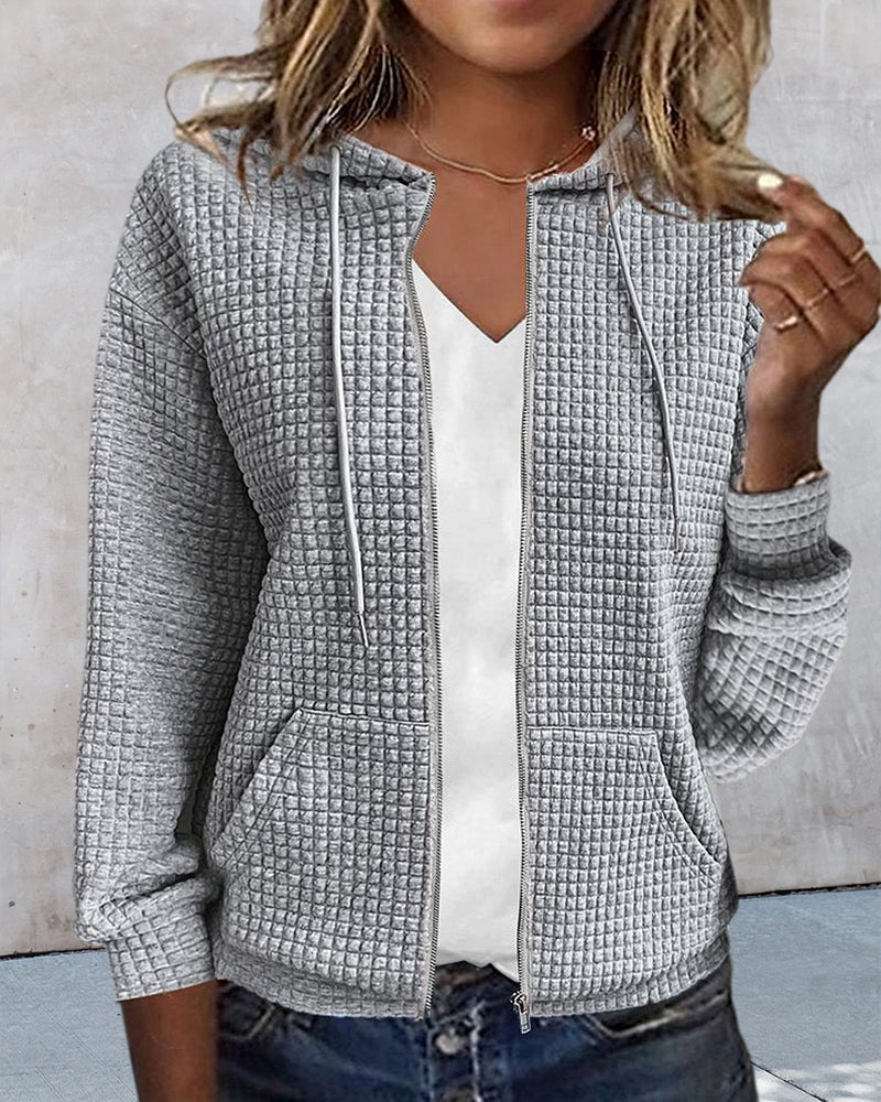 Stylish Women's Hoodie | Casual Long Sleeve Sweatshirt 0