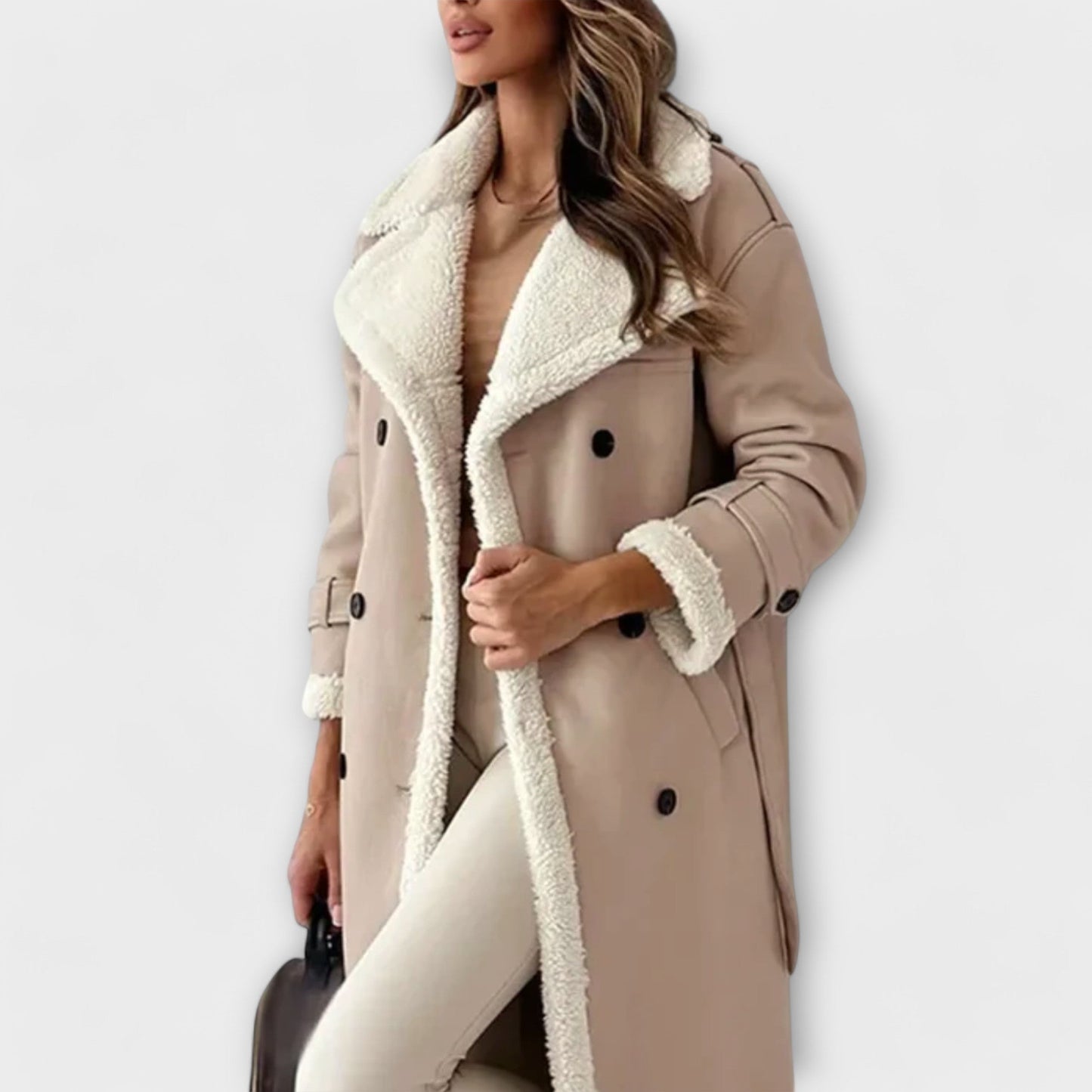Teddy Lined Trench Coat | Women's Winter Coat 3