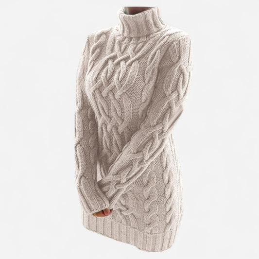 Viktoria Turtleneck Sweater | Women's Long Sleeve Chic Sweater 0