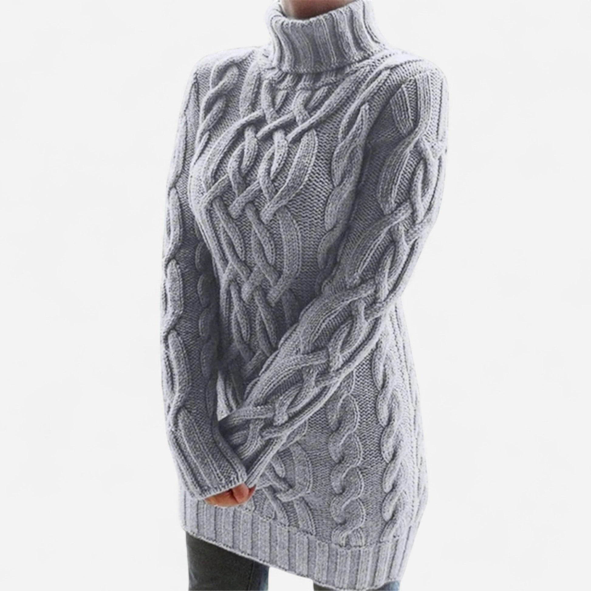Viktoria Turtleneck Sweater | Women's Long Sleeve Chic Sweater 1