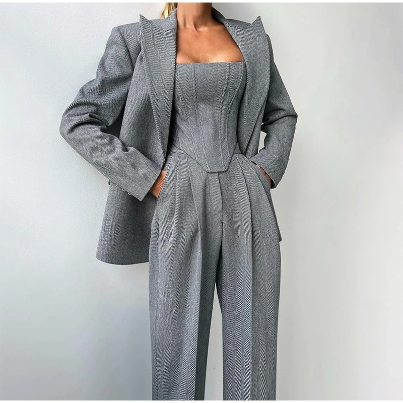 Women's 3-Piece Comfort Set | Everyday Elegance Outfit 2