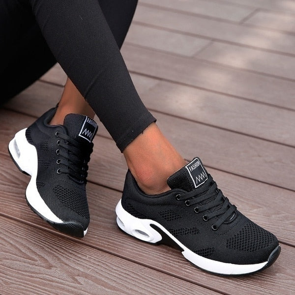 Women's Sneakers – Comfortable Sports Shoes with Cushioned Sole | Lightweight & Comfortable Women's Sneakers