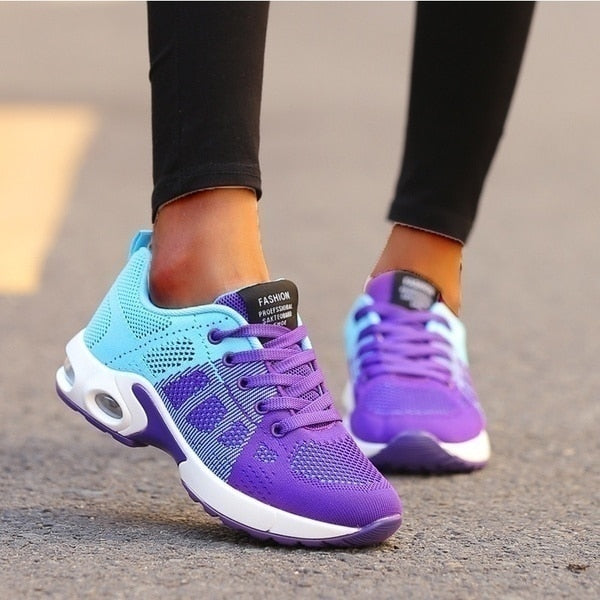 Women's Sneakers – Comfortable Sports Shoes with Cushioned Sole | Lightweight & Comfortable Women's Sneakers