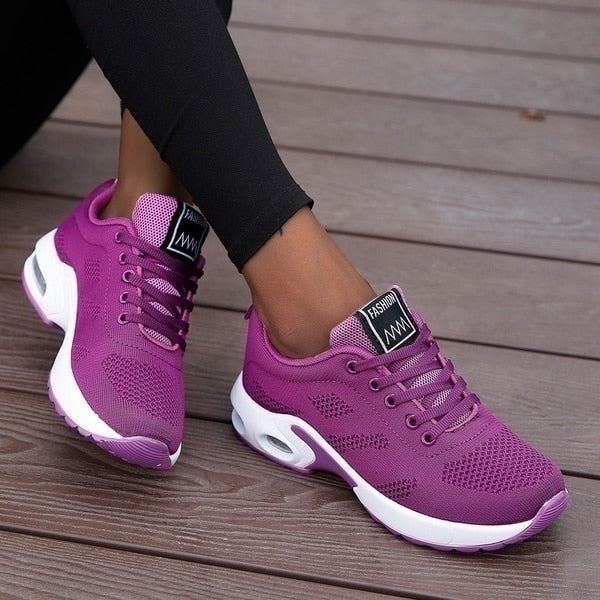 Women's Sneakers – Comfortable Sports Shoes with Cushioned Sole | Lightweight & Comfortable Women's Sneakers