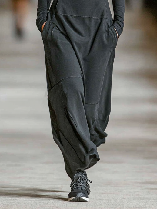 Sporty Maxi Dress | Women's Cotton Blend with Zipper Neckline | Loose Fit for Casual Comfort 3
