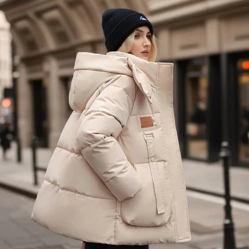 Women's Waterproof Puffer Jacket | Stylish Winter Coat 0