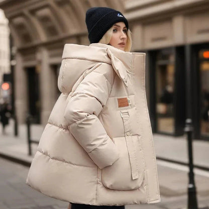Women's Waterproof Puffer Jacket | Stylish Winter Coat 0