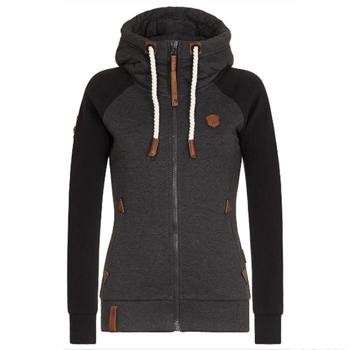 Women's Zip Up Hoodie | Stylish Long Sleeve Sweatshirt 0